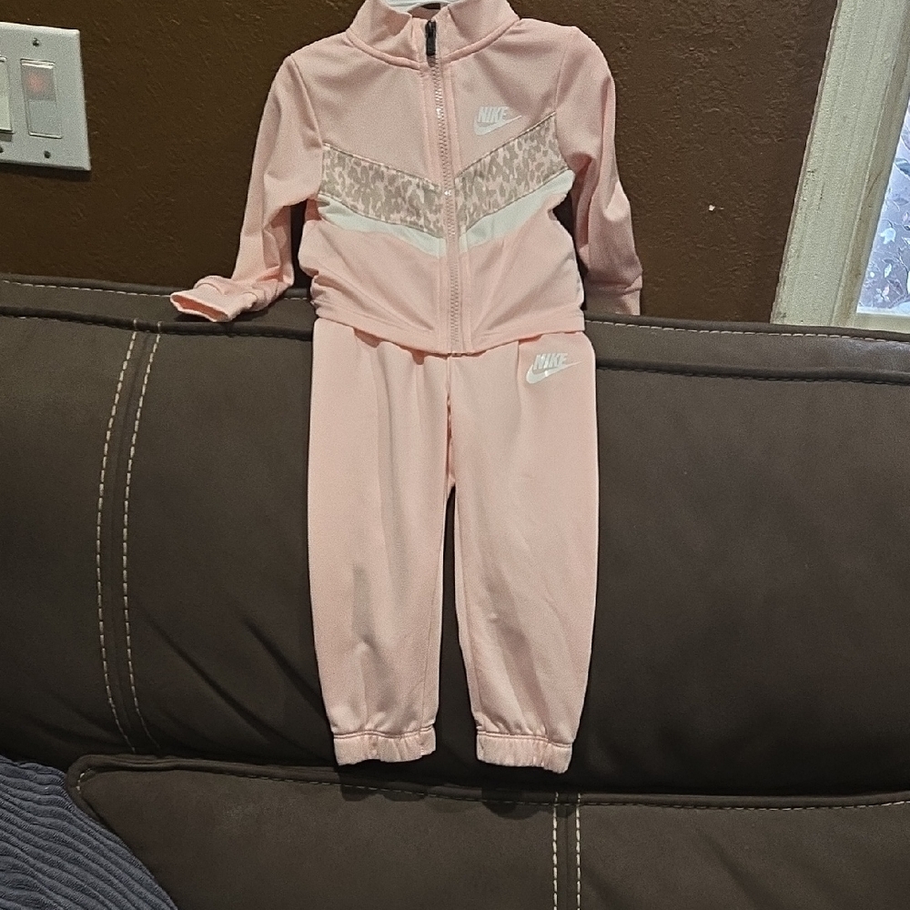 Nike Light Pink Kids' Tracksuit